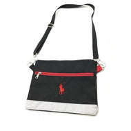 Polo Golf Ralph Lauren Pony Embroidered Shoulder Bag - Polo Black Multi