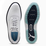 Puma Avant 2.0 Wide Golf Shoes - Puma White/Deep Navy/Spring Blue