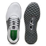 Puma Ignite Elevate 2 Wide Spikeless Golf Shoes - Puma White/Slate Sky/Puma Black