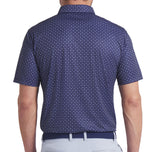 Puma Pure 2.0 Circle Cat Golf Shirt - Deep Navy/White Glow