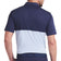 Puma Pure 2.0 Colourblock Golf Shirt - Haute Tropic/Deep Navy