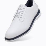 Puma Royale Players Golf Shoes - Puma White/Deep Navy/Team Light Blue
