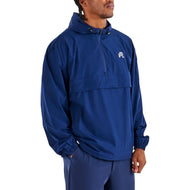 Malbon Ridge Anorak Golf Performance Pullover - Navy
