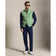 RLX Ralph Lauren Knitted 2/48 Cotton Coolmax Full Zip Golf Vest - Outback Green