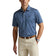 RLX Ralph Lauren Printed Lightweight Airflow Golf Polo Shirt - Refined Navy Golf Buggy