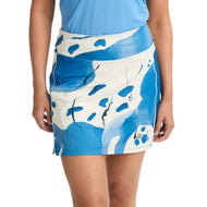 Rohnisch Women's Ultra Viola UV Golf Skort - Blue Aquarelle
