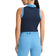 Rohnisch Women's Ultra Viola UV Sleeveless Golf Polo Shirt - Navy