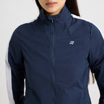 Rohnisch Women's Packable Ultralight Golf Jacket - Navy