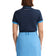 Rohnisch Women's Ultra Viola UV Short Sleeve Golf Shirt - Navy