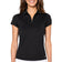 Golftini Women's Short Sleeve Zip Golf Shirt - Black