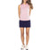 Golftini Women's Sleeveless Ruffle Golf Polo Shirt - Light Pink