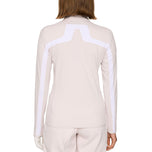 J.Lindeberg Women's Seasonal Janice Golf Mid Layer - Grey Lilac