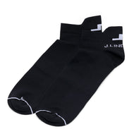J.Lindeberg Women's Spin Short Golf Socks - Black
