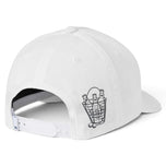 Travis Mathew Buckets Snapback Golf Cap - White