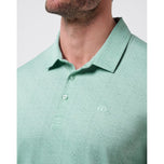 Travis Mathew Acropolis Golf Polo Shirt  - Eggshell Blue