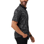 Travis Mathew Study Abroad Golf Polo Shirt  - Black