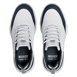 Travis Mathew The NuAge Mega Spiked Golf Shoes - Cool White/Total Eclipse