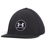 Under Armour Golf Mid Stretch Cap - Black