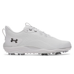 Under Armour Drive Pro Clone Golf Shoes - White/White