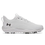 Under Armour Drive Pro Clone Golf Shoes - White/White