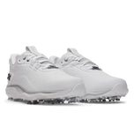 Under Armour Drive Pro Clone Golf Shoes - White/White