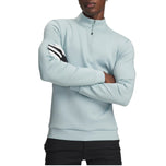 Under Armour Drive 1/4 Zip Mid-Layer Pullover - Enamel Blue/Refresh Mint