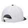 Under Armour Drive Mid Rope Flag Golf Cap - White/Midnight Navy