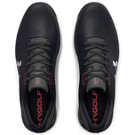 Under Armour Medal RST 2 Spriked Golf Shoes - Black/Metallic Silver