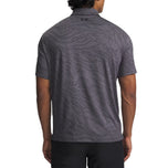 Under Armour Playoff 3.0 Print Golf Polo Shirt - Castlerock/Black