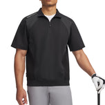 Under Armour Short Sleeve Drive Wind Golf 1/4 Zip - Black