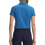 Under Armour Women's ArmourDry Golf Polo Shirt - Aegean Blue