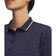 Under Armour Women's Drive Jacquard Golf Polo Shirt - Midnight Navy/White