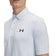 Under Armour Playoff 3.0 Printed Polo Golf Shirt - Stream/White
