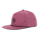 Travis Mathew Vacationer Snapback Cap - Damson
