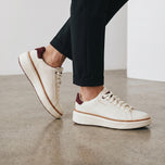 Cole Haan Women's GrandPrø Topspin Golf Shoes - Ivory/Bloodstone/Fondue Fudge