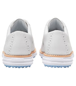 Cole Haan Women's ØriginalGrand Shortwing Golf Shoe - Optic White/Bluebell