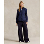 RLX Ralph Lauren Women's Cool Wool Hybrid Performance Full-Zip Jacket - French Navy