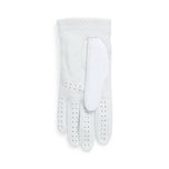 RLX Ralph Lauren Women's Performance Mesh Golf Glove Left - Ceramic White