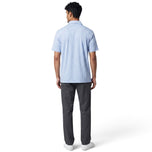 Under Armour Playoff Stripe Golf Polo Shirt - Blue/White