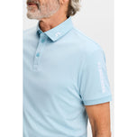 J.Lindeberg Tour Tech Regular Fit Golf Polo Shirt - Forget-Me-Not