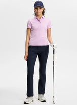 J.Lindeberg Women's Tour Tech Golf Polo Shirt - Orchid Bouquet
