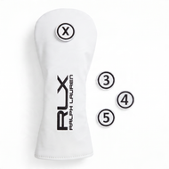 RLX Ralph Lauren Embroidered Fairway Head Cover - White