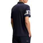 J.Lindeberg Heath Regular Fit Golf Polo Shirt - JL Navy