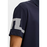 J.Lindeberg Heath Regular Fit Golf Polo Shirt - JL Navy