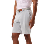 Johnnie-O Performance Golf Shorts Mulligan - Light Gray