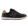 New Balance 574 Greens v2 Spikeless Wide (EE) Golf Shoes - Black/Gum