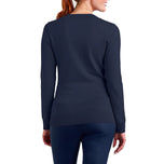 Nivo Women's Nicole V-Neck Sweater - Navy