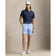 RLX Ralph Lauren Printed Lightweight Airflow Golf Polo Shirt - Multi Deco Toss Refined Navy