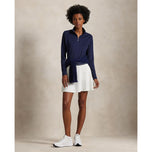 RLX Ralph Lauren Women's Stretch Jersey Quarter-Zip Pullover - Refined Navy