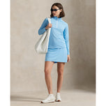 RLX Ralph Lauren Women's Stretch Jersey Quarter-Zip Pullover - Sutton Blue